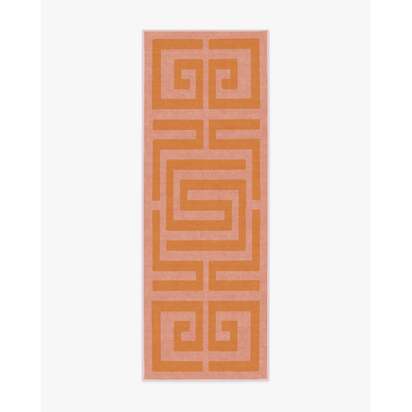 Maze Pink & Orange Rug - 75 x 215 cm - All-In-One Rug