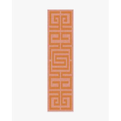 Maze Pink & Orange Rug - 75 x 305 cm - All-In-One Rug