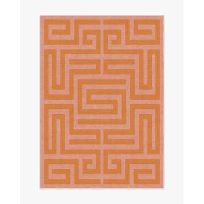 Maze Pink & Orange Rug - 150 x 215 cm - All-In-One Rug