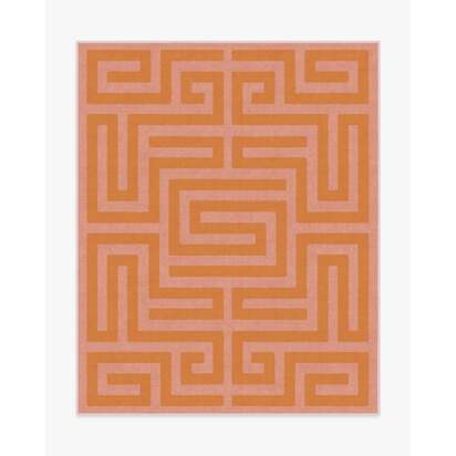 Maze Pink & Orange Rug - 245 x 305 cm - All-In-One Rug