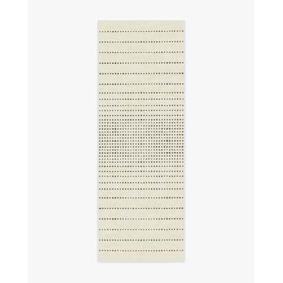 Array Black & Ivory Rug - 75 x 215 cm - All-In-One Rug