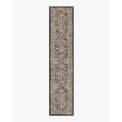 Zahra Ink & Vintage Citron Rug - 75 x 365 cm - All-In-One Rug