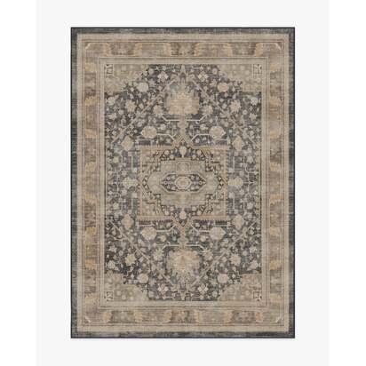 Zahra Ink & Vintage Citron Rug - 150 x 215 cm - All-In-One Rug