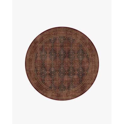 Vesper Amber Red Rug - 185 Round cm - All-In-One Rug