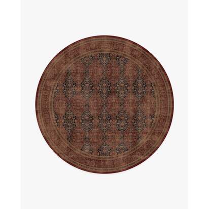 Vesper Amber Red Rug - 245 Round cm - All-In-One Rug