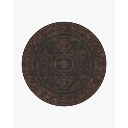 Shira Bordeaux Rug - 245 Round cm - All-In-One Rug