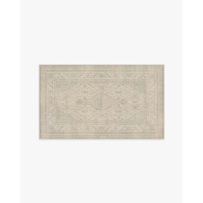 Rowan Soft Grey & Ivory Rug - 90 x 150 cm - All-In-One Rug