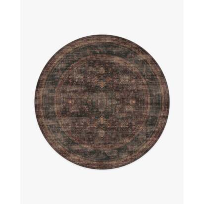 Rowan Bordeaux Rug - 245 Round cm - All-In-One Rug