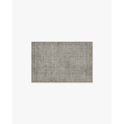 Frances Stone Grey Rug - 60 x 90 cm - All-In-One Rug