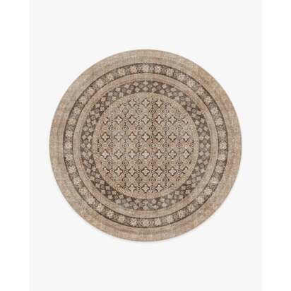 Cyrus Rose Gold Rug - 245 Round cm - All-In-One Rug