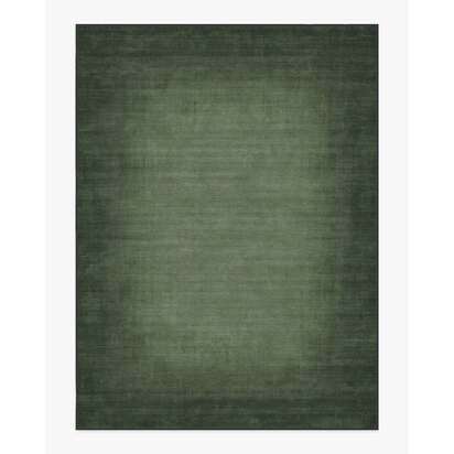 Aura Ombre Solid Sage Rug - 275 x 365 cm - All-In-One Rug