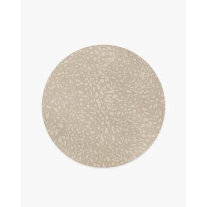 Fawn Stone Rug - 185 Round cm - All-In-One Rug