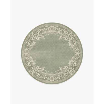 Juliet Sage Green Rug - 185 Round cm - All-In-One Rug