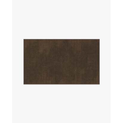 Nico Solid Dark Wood Rug - 90 x 150 cm - All-In-One Rug