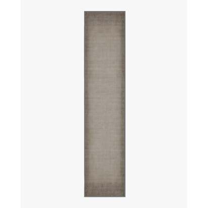 Aura Ombre Solid Ash Grey Rug - 75 x 365 cm - All-In-One Rug