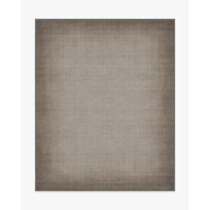 Aura Ombre Solid Ash Grey Rug - 245 x 305 cm - All-In-One Rug