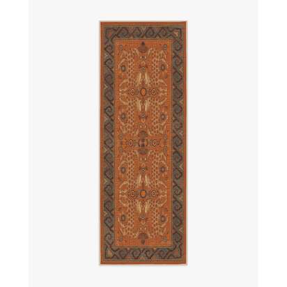 Eartha Terracotta Rug by Jungalow - 75 x 215 cm - All-In-One Rug