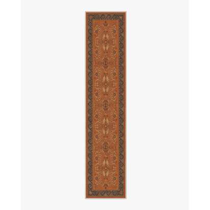 Eartha Terracotta Rug by Jungalow - 75 x 365 cm - All-In-One Rug