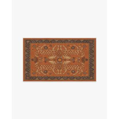 Eartha Terracotta Rug by Jungalow - 90 x 150 cm - All-In-One Rug