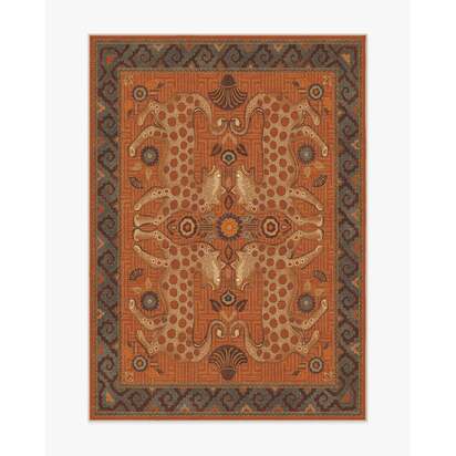 Eartha Terracotta Rug by Jungalow - 150 x 215 cm - All-In-One Rug