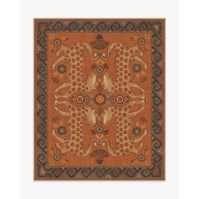 Eartha Terracotta Rug by Jungalow - 245 x 305 cm - All-In-One Rug