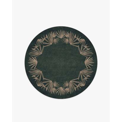 Tarsila Forest Rug by Jungalow - 185 Round cm - All-In-One Rug