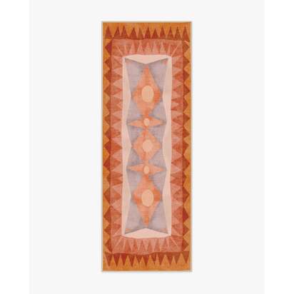 Hilma Sunset Rug by Jungalow - 75 x 215 cm - All-In-One Rug