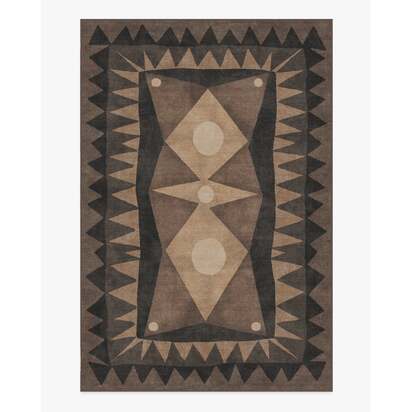 Hilma Charcoal Rug by Jungalow - 200 x 290 cm - All-In-One Rug