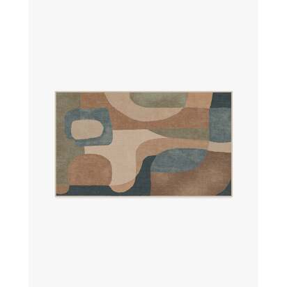 Sonia Sand & Ocean Rug by Jungalow - 90 x 150 cm - All-In-One Rug