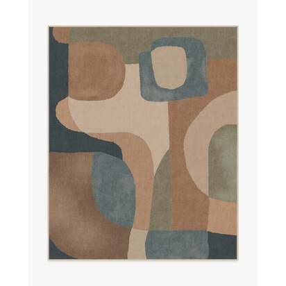 Sonia Sand & Ocean Rug by Jungalow - 245 x 305 cm - All-In-One Rug