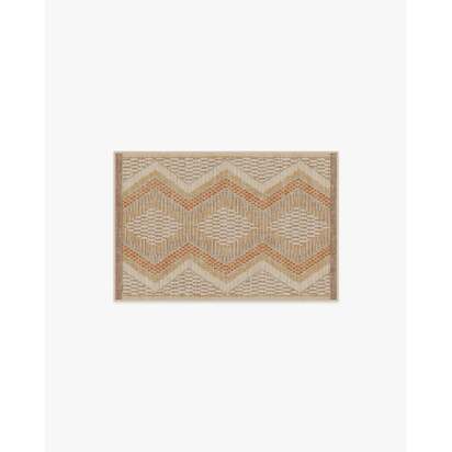 Etta Natural & Terra Rug by Jungalow - 60 x 90 cm - All-In-One Rug
