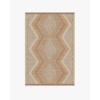 Etta Natural & Terra Rug by Jungalow - 120 x 185 cm - All-In-One Rug