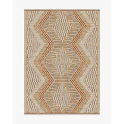 Etta Natural & Terra Rug by Jungalow - 150 x 215 cm - All-In-One Rug