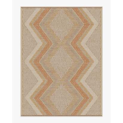 Etta Natural & Terra Rug by Jungalow - 275 x 365 cm - All-In-One Rug