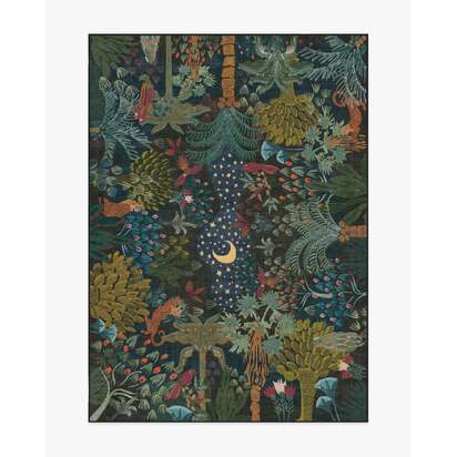 Josephine Midnight Rug by Jungalow - 150 x 215 cm - All-In-One Rug