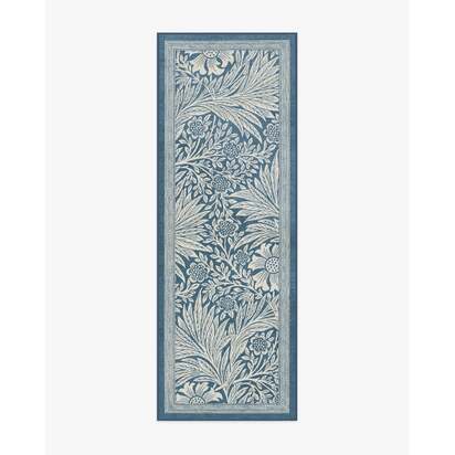 Marigold Blue Rug by Morris & Co. - 75 x 215 cm - All-In-One Rug