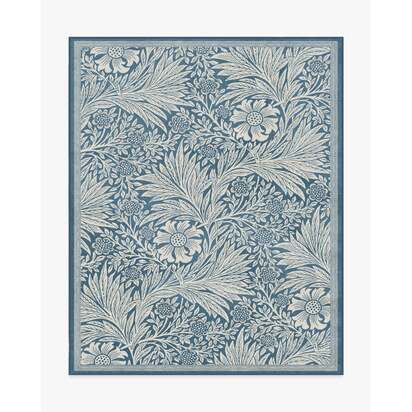 Marigold Blue Rug by Morris & Co. - 245 x 305 cm - All-In-One Rug