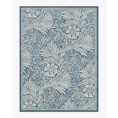 Marigold Blue Rug by Morris & Co. - 275 x 365 cm - All-In-One Rug