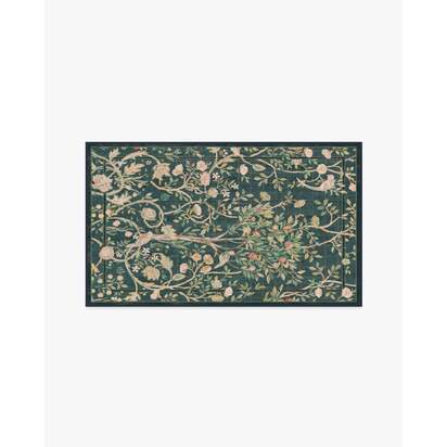 Melsetter Teal Green Rug by Morris & Co. - 90 x 150 cm - All-In-One Rug
