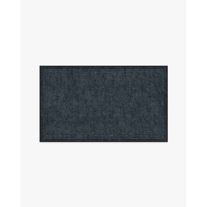 Montecito Indigo Rug by The Hiltons - 90 x 150 cm - All-In-One Rug