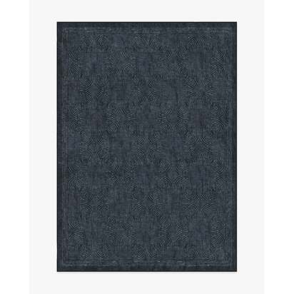 Montecito Indigo Rug by The Hiltons - 150 x 215 cm - All-In-One Rug