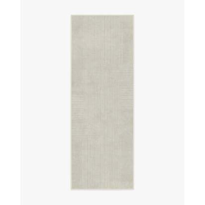 Bel Air Ivory Rug by The Hiltons - 75 x 215 cm - All-In-One Rug