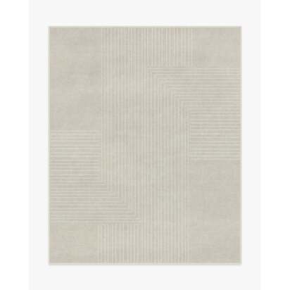 Bel Air Ivory Rug by The Hiltons - 245 x 305 cm - All-In-One Rug