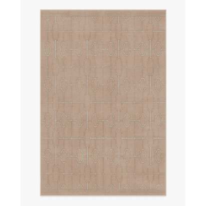 Diana Trellis Rose Gold Rug by The Hiltons - 200 x 290 cm - All-In-One Rug