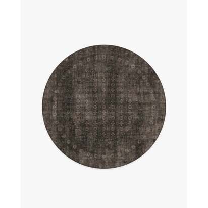 Cyrus Black Rug - 185 Round cm - All-In-One Rug
