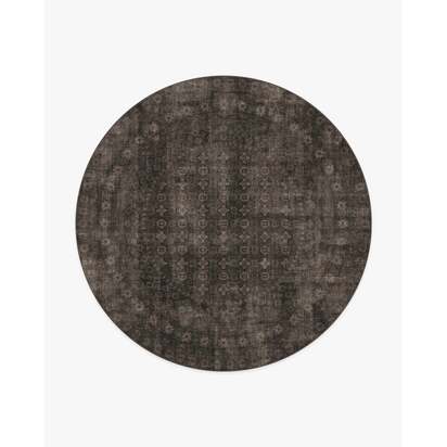 Cyrus Black Rug - 245 Round cm - All-In-One Rug