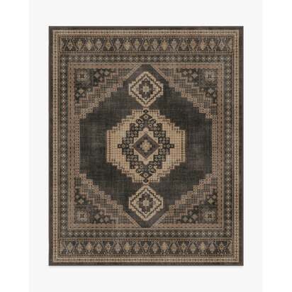 Rayne Charcoal & Tan Rug - 245 x 305 cm - All-In-One Rug