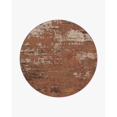 Patina Copper Multicolour Rug - 245 Round cm - All-In-One Rug