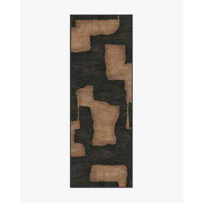 Impresa Charcoal & Taupe Rug - 75 x 215 cm - All-In-One Rug