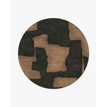 Impresa Charcoal & Taupe Rug - 245 Round cm - All-In-One Rug